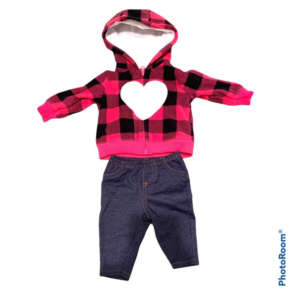 Baby 6 months old hoodie set.
